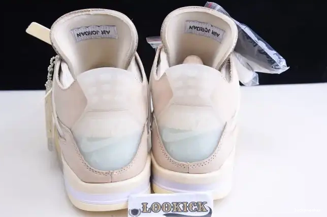 Cheap LUCY Air Off-White Sail 4 Jordan x CV9388-100 0525
